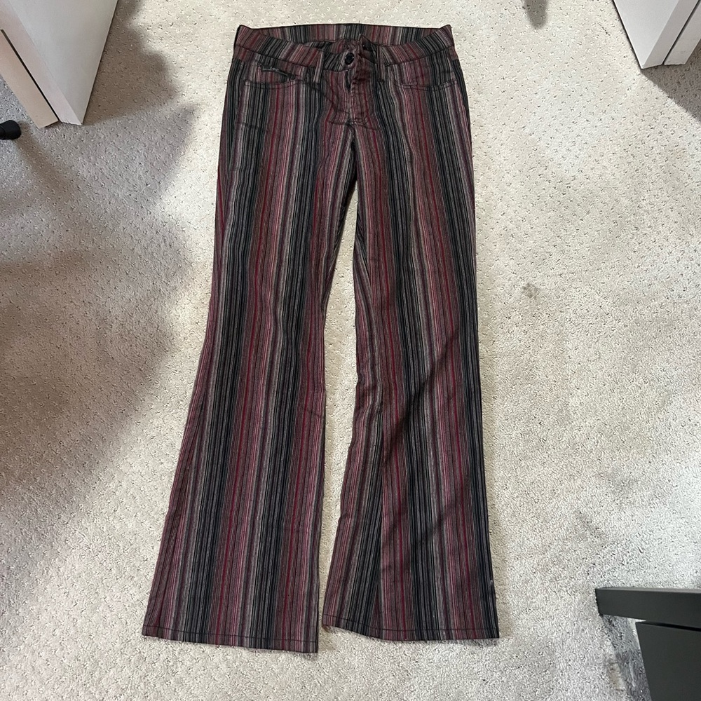 LEI striped junior flare trousers, size 5